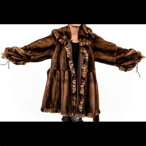 fendi moda pronta|Fendi Pellicce Moda Pronta swing fur mink coat. .